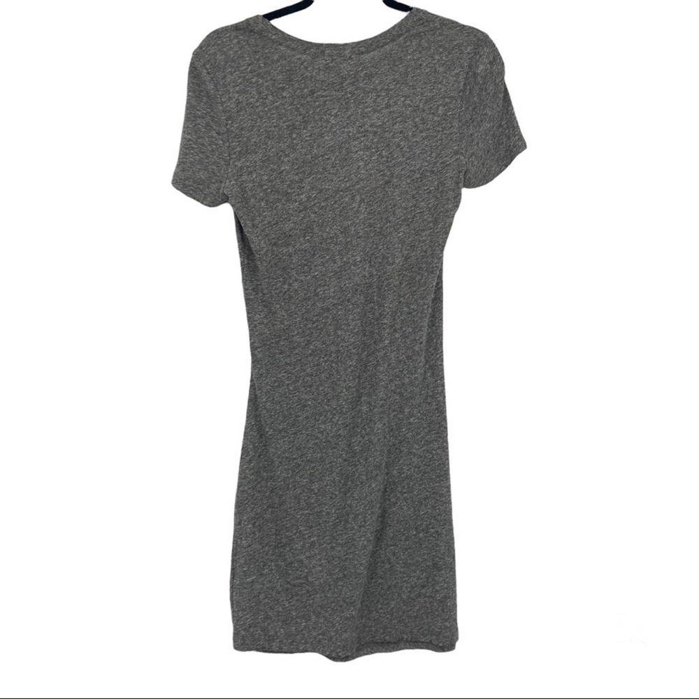 nPhilanthropy Gray Jazz Knotted Jersey Dress Small